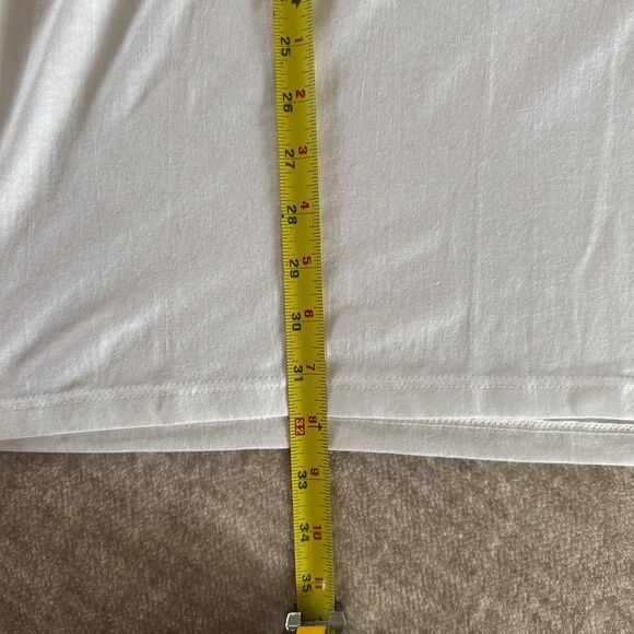 Unbranded Men's White and Grey T-shirt - Picture 5 of 6